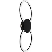 Eglo Design-Wandleuchte Venticello 1 schwarz
