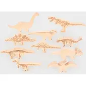 TickiT Wooden Dinosaur Blocks, 0,8 Jahr(e), Holz, Holz