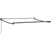 vidaXL Ausziehbare Markise Bordeauxrot 3 x 2 m
