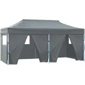 Syfax Party-Zelt Anthrazit 291 x 580 x 315 cm Oxford-Stoff