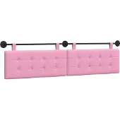 Syfax Hängendes Kopfteil Rosa Stoff