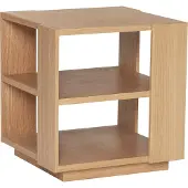 Hubsch – Merge Beistelltisch – 37x37xH38 cm – Eiche