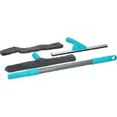 Alpina Fensterreinigungsset 5-teilig blau/grau