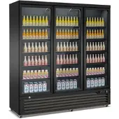 Wimar Getränkekühlschrank Kühlschrank Gewerbekühlschrank 1600l 3 Türen 1880x705x2050mm