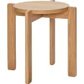 Hubsch – Always Hocker – Ø45 cm – Eiche