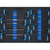Bgs Tool Tray 3/3: Screwdriver Set with T-Handle, 2550 mm, 2,55 kg
