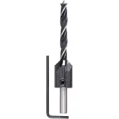 Bosch 7 Mm Wood Countersink Drill Bit Silber