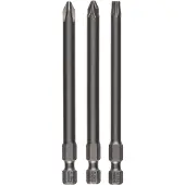 Bosch BITS PH2/PZ2/T25 89MM 3 STK