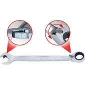 Ks Tools DUO GEARplus Ringmaulschlüssel, umschaltbar