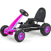 Milly Mally Pedal-Go-Kart Viper, Rosa