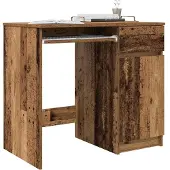 vidaXL Schreibtisch Altholz-Optik 86x49x76 cm Holzwerkstoff