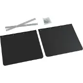 Lampa Spritzschutzlappen Paar schwarz PVC 35x30 cm für Lastwagen