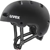 Uvex Kid 4 55–58 cm – Kinderfahrradhelm Black Matt