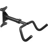 Macleans Fahrradträger MC-431 Fahrrad Wandhalterung Fahrradhalter 2 Haken Stahl max. Belastung 30kg Schwarz