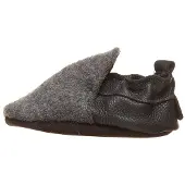 Gottstein Krabbelschuhe Plain in grau | Gr.: 18/19