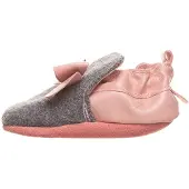 Gottstein Krabbelschuhe Bow in grau | Gr.: 16/17