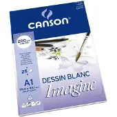 Taidepiste Skizzenblock Imagine, DIN A1, 200 g/qm