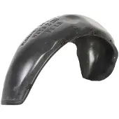 BLIC Radhaus 6601-01-3421831P Hinten Links für MAZDA 2 Schrägheck (DE, DH3) ABS (Acrylnitril-Butadien-Styrol-Copolymerisat) PVC
