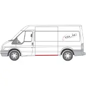 BLIC 6505-06-2509005K Schweller Reparaturblech Einstiegblech Hinten Links für FORD Transit Mk6 Kasten (V347, V348, FA) Transit Mk6 Bus TRANSIT Bus