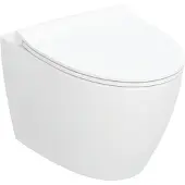 Ifö Electric Spira Art saet vaeghaengt toilet TurboFlush m/toiletsaede hvid