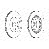 FERODO Bremsscheibe DDF1009C