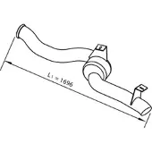 DINEX Abgasrohr 22610