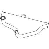 DINEX Abgasrohr 64186