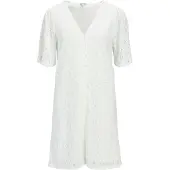 Object Laila 2/4 Re V-neck Kurzes Kurzarmkleid