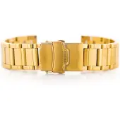 Pacific Armband "", Modell 10, massiv, 20 mm breit, aus Gold