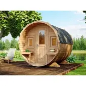 Fjordholz Fass-Sauna Modell Lauri