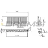 Bremsi Luftfilter FA1346