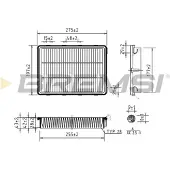 Bremsi Luftfilter FA1078
