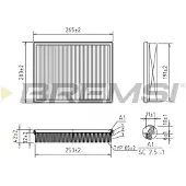 Bremsi Luftfilter FA0400
