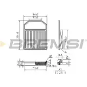 Bremsi Luftfilter FA1120