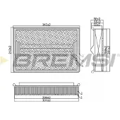 Bremsi Luftfilter FA1358