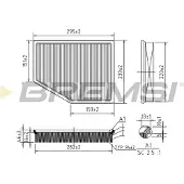 Bremsi Luftfilter FA1570