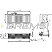 Bremsi Luftfilter FA1352