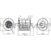Bremsi Luftfilter FA0624