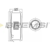 Bremsi Luftfilter FA0643