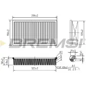 Bremsi Luftfilter FA1370