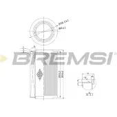 Bremsi Luftfilter FA0115