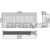 Bremsi Luftfilter FA0560