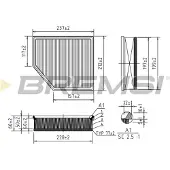 Bremsi Luftfilter FA1036