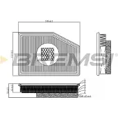 Bremsi Luftfilter FA1117