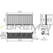 Bremsi Luftfilter FA0531