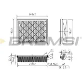 Bremsi Luftfilter FA0603