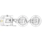 Bremsi Luftfilter FA2406