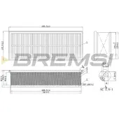 Bremsi Luftfilter FA1237
