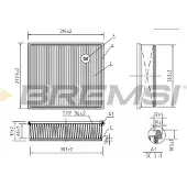 Bremsi Luftfilter FA1253