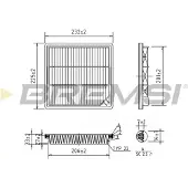 Bremsi Luftfilter FA0593